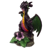 PACIFIC GIFTWARE Garden Dragon Eggplant Sculpture Home Decor Gift