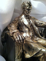 PACIFIC GIFTWARE 8.13 Inch Abraham Lincoln Washington DC Memorial Statue Figurine