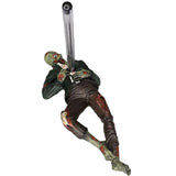 PACIFIC GIFTWARE Desktop Accent Zombie Impaled Pen Holder Tabletop Halloween Decoration Walking Dead Zombie Enthusiast Collectible Figurine
