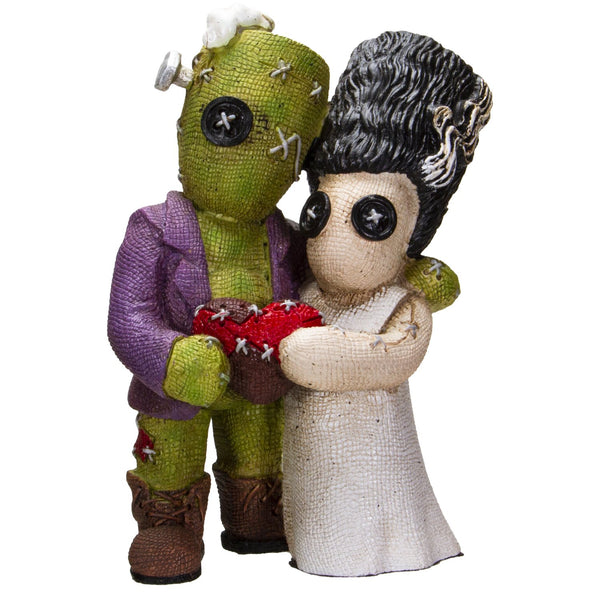 pinhead monsters PACIFIC GIFTWARE Pinhead Monsters Immortal Love Frankenstein & His Bri – Amazing GiftImpact