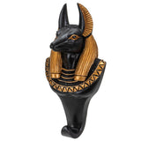 PACIFIC GIFTWARE Ancient Egyptian Underworld God of Death Anubis Resin Sculpture Figurine Wall Hook Hanger