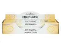 Pacific Giftware Energizing Fragrance Elements Incense Sticks Display/Bulk Box Set - 6 Packs of 20 Sticks - 120 Total