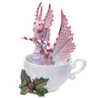 Amy Brown Art Perfectly Peppermint Dragon Christmas Fairy Collection