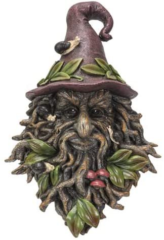 Pacific Giftware Summer Green Man Snail Mushroom Plaque 10.5” Tall