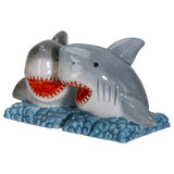 PACIFIC GIFTWARE Shark Jaws King of the Ocean Ceramic Salt and Pepper Shakers Set