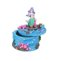 PACIFIC GIFTWARE Fantasy Under the Sea Mermaid Princess Decorative Box Figurine Statue