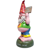 PACIFIC GIFTWARE Hippie Gnome Pot Smoking "Keep On Grass" Garden Gnome Statue 10H