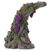 PACIFIC GIFTWARE The Tree Goddess Wine and Glass Holder Resin Figurine Statue