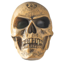 Alchemist's Omega Skull Figurine Sculpture Home Decor