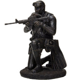 Pacific Giftware America's Finest Brave Soldier Checking Surrounding Military Heroes Collectible Figurine