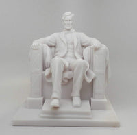 PACIFIC GIFTWARE 8.25 Inch Abraham Lincoln National Memorial Replica Figurine