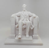 PACIFIC GIFTWARE 8.25 Inch Abraham Lincoln National Memorial Replica Figurine