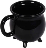 SUMMIT COLLECTION 12 fl oz Witch's Brew Cauldron Mug Ceramic Drinkware Halloween Decor Tabletop Decoration