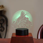 PACIFIC GIFTWARE LED Light 3D Unicorn Decorative Sign Home Decor