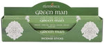 Pacific Giftware Greenman Fragrance Elements Incense Sticks Display/Bulk Box Set - 6 Packs of 20 Sticks - 120 Total