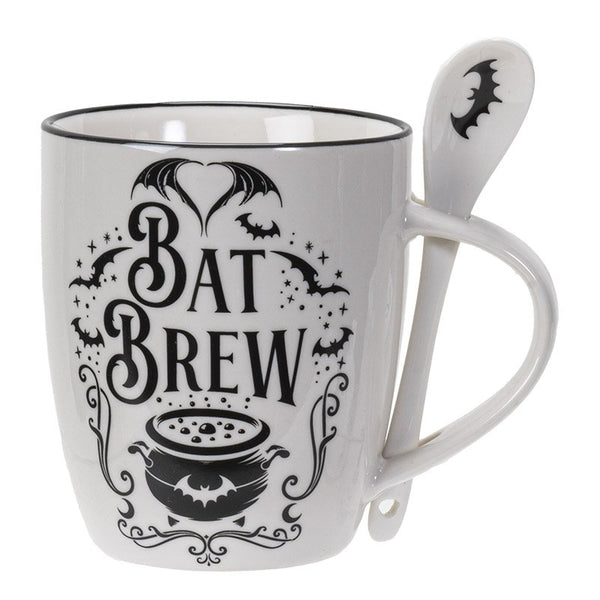 BAT BREW MUG & SPOON SET