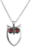 MYSTICA JEWELRY COLLECTION Wise Owl Pewter Necklace Jewelry