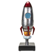 BOTEGA EXCLUSIVE Space Ship Rocket Ship Resin Beer Tap Pull Sculpture Figurine Beer Tap Handle Sports Bar