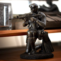 Pacific Giftware America's Finest Brave Soldier Checking Surrounding Military Heroes Collectible Figurine