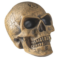 Alchemist's Omega Skull Figurine Sculpture Home Decor