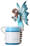 PACIFIC GIFTWARE 6.25 Inch Hot Cocoa Fairy Standing by Mug Mystical Statue Figurine