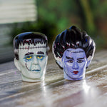 PACIFIC GIFTWAR Frankenstein Bust Ceramic Food Salt and Pepper Shakers