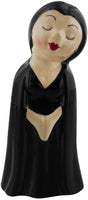 PACIFIC GIFTWARE Vampire Love at First Bite Magnetic Kissing Ceramic Salt and Pepper Shakers Set