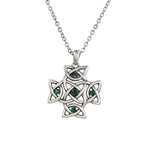 MYSTICA JEWELRY COLLECTION Celtic Cross Pewter Necklace Jewelry