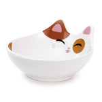 JAPAN COLLECTION Genki Cat Calico Tayo Dipping Sauce Dessert bowl for Soy Sauce, Ketchup, BBQ Sauce or Seasoning