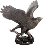 SUMMIT COLLECTION Eagle Flying of Branch Statue Figurine Bird Animal Wildlife Decoration New