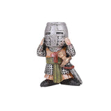 PACIFIC GIFTWARE Medieval Knight Mini Resin Figurine Set of 4