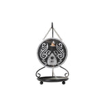 PACIFIC GIFTWARE Mystical Spirit Black and White Ouija Board Backflow Incense Burner with Stand Home Decor