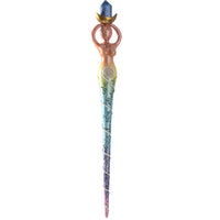 BOTEGA EXCLUSIVE Magic Wand Witches and Wizard Spiral Goddess Resin Wand
