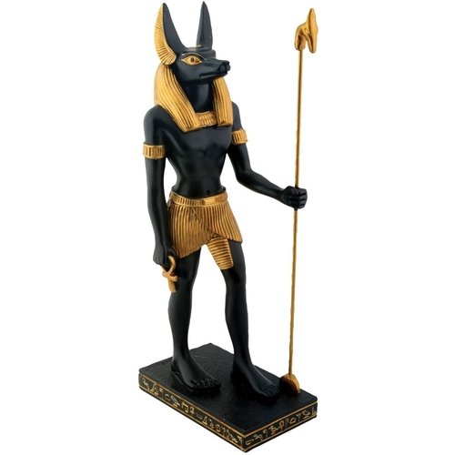 SUMMIT COLLECTION Ancient Egyptian God Anubis Resin Figure Sculpture