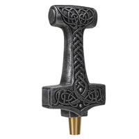 PACIFIC GIFTWARE Norse Mythology Thor Hammer Sculpture Figurine Beer Tap Handle