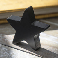 BOTEGA EXCLUSIVE Black Star Spell Wooden Candle Holder Set of 3