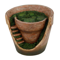 PACIFIC GIFTWARE Mini Fairy Garden Succulent Planter Pot For DYI Decorative Miniature Fairyland Garden Display Planter …