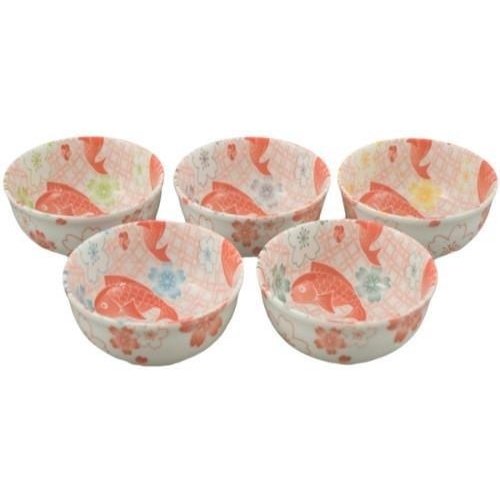 JAPAN COLLECTION 6 oz Porcelain Bowls Set of 5
