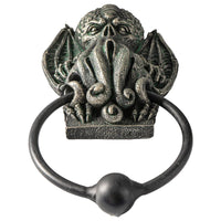 PACIFIC GIFTWARE The Cthulhu Nautical Ocean Octopus Resin Figurine Decorative Door Knocker Plaque