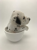 PACIFIC GIFTWARE Adorable Teacup Pet Pals Puppy Collectible Figurine 5.75 Inches -Dalmatian