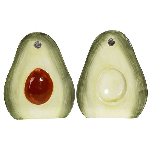 PACIFIC GIFTWARE Magnetic Avocado Salt and Pepper Shaker