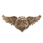 STEAMPUNK WINGED HEART