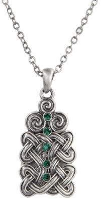 MYSTICA JEWELRY COLLECTION Celtic Knotwork Pewter Necklace Jewelry
