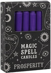 "Prosperity" Purple Magic Spell Candles- Pack of 12
