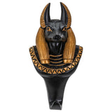 PACIFIC GIFTWARE Ancient Egyptian Underworld God of Death Anubis Resin Sculpture Figurine Wall Hook Hanger