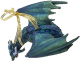 PACIFIC GIFTWARE Ruth Thompson Fantasy Dragon Christmas Tree Hanging Ornaments Holiday Festive Decoration