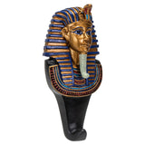 PACIFIC GIFTWARE Ancient Egyptian Pharaoh King Tut Tutankhamun Resin Sculpture Figurine Wall Hook Hanger