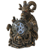 PACIFIC GIFTWARE Baphomet Sabbatic Goat of Mendes with 3D LED Gazing Ball Decorative Statue