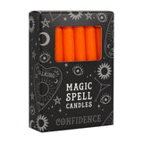 PACIFIC GIFTWARE Unscented 4 inches Tall Magic Spell Chime Candles Witchcraft Supplies for Personal Wiccan Altar, Spells, Charms & Rituals - Pack of 12