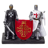 PACIFIC GIFTWARE Medieval Time Knight Business Card Resin Figurine Holder